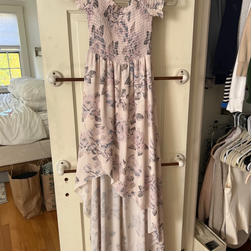 Show Me Your MuMu Pink Floral Dress